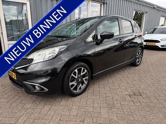 Zwart, metallic lak Gebruikt 2014 Nissan Note S MPV | € 5.999 (Eerlijke prijs) - Afbeelding 1/4