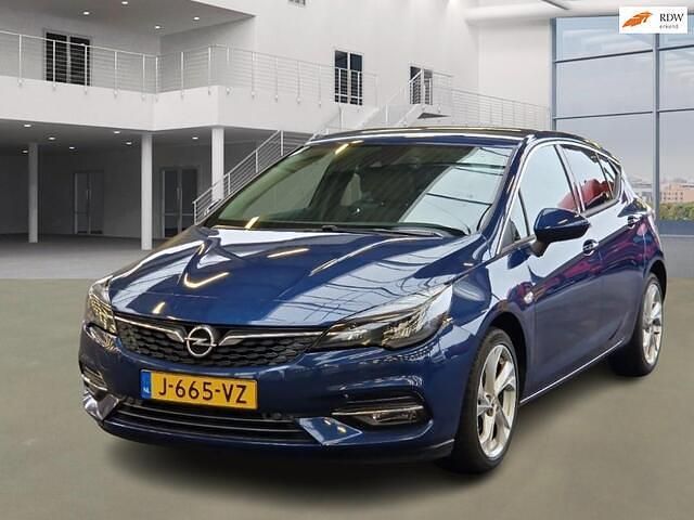Blauw Gebruikt 2020 Opel Astra Elegance Hatchback | € 7.799 (Goede deal) - Afbeelding 1/4