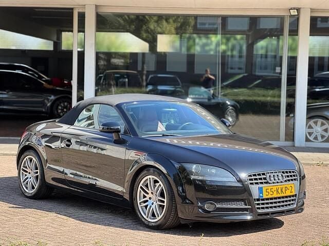 Zwart Gebruikt 2010 Audi TT Roadster S-Line Cabriolet | € 9.990 (Eerlijke prijs) - Afbeelding 1/4