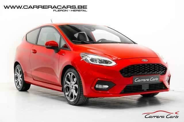 Rood Occasion 2018 Ford Fiesta ST-Line Hatchback | € 14.990 (Iets duurder) - Afbeelding 1/4