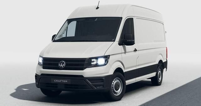 Wit Nieuw 2024 VW Crafter Highline Van | € 44.950 - Afbeelding 1/4