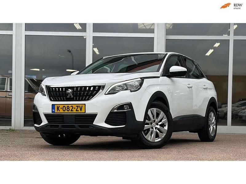 Wit Gebruikt 2017 Peugeot 3008 Active SUV | € 12.944 (Eerlijke prijs) - Afbeelding 1/3
