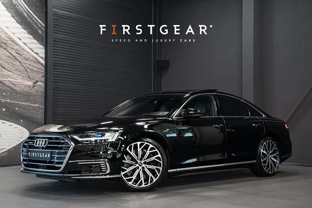 Zwart Gebruikt 2021 Audi A8 Proline Sedan | € 54.900 (Eerlijke prijs) - Afbeelding 1/4