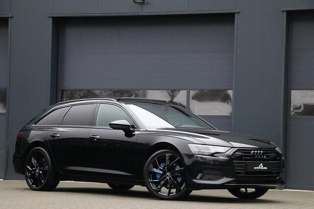 Zwart (metallic) Occasion 2021 Audi A6 Stationwagen | € 36.900 (Super prijs) - Afbeelding 1/4
