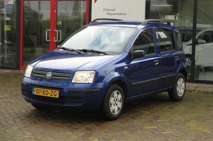 Blauw (metallic) Occasion 2007 Fiat Panda Hatchback | € 1.200 (Super prijs) - Afbeelding 1/4