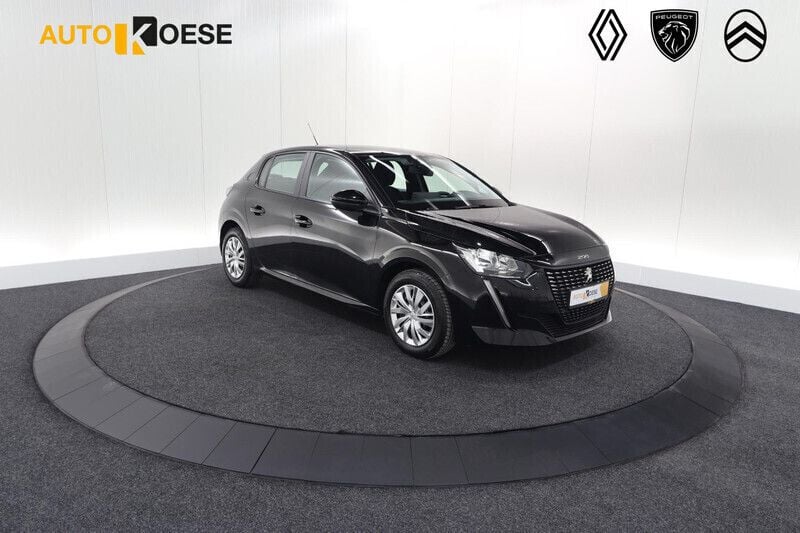Zwart Gebruikt 2023 Peugeot 208 Active Hatchback | € 16.795 (Eerlijke prijs) - Afbeelding 1/4
