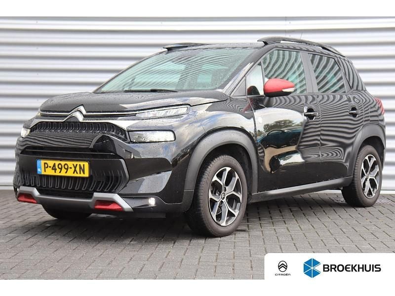 Zwart Gebruikt 2022 Citroën C3 Aircross PureTech SUV | € 18.395 (Eerlijke prijs) - Afbeelding 1/1