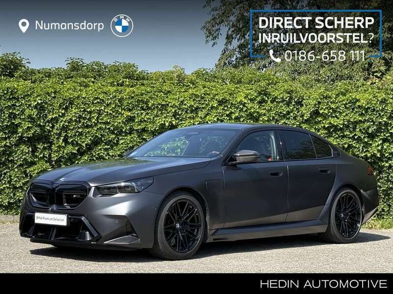 Zwart Gebruikt 2024 BMW M5 Comfort Edition Sedan | € 134.895 - Afbeelding 1/3
