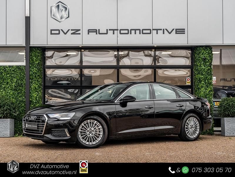 Zwart Gebruikt 2022 Audi A6 Design Sedan | € 37.950 (Super prijs) - Afbeelding 1/4