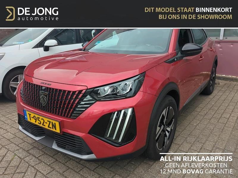 Rood Gebruikt 2023 Peugeot e-2008 Allure SUV | € 29.950 (Duur) - Afbeelding 1/4
