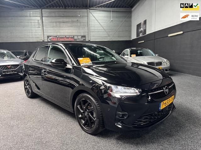 Zwart Gebruikt 2022 Opel Corsa GS Line Hatchback | € 15.950 (Eerlijke prijs) - Afbeelding 1/4