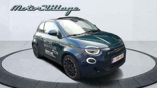 Blauw Gebruikt 2020 Fiat 500C La Prima Cabriolet | € 32.500 - Afbeelding 1/4
