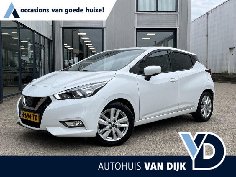 Wit Gebruikt 2020 Nissan Micra N-Connecta Hatchback | € 12.400 (Eerlijke prijs) - Afbeelding 1/4