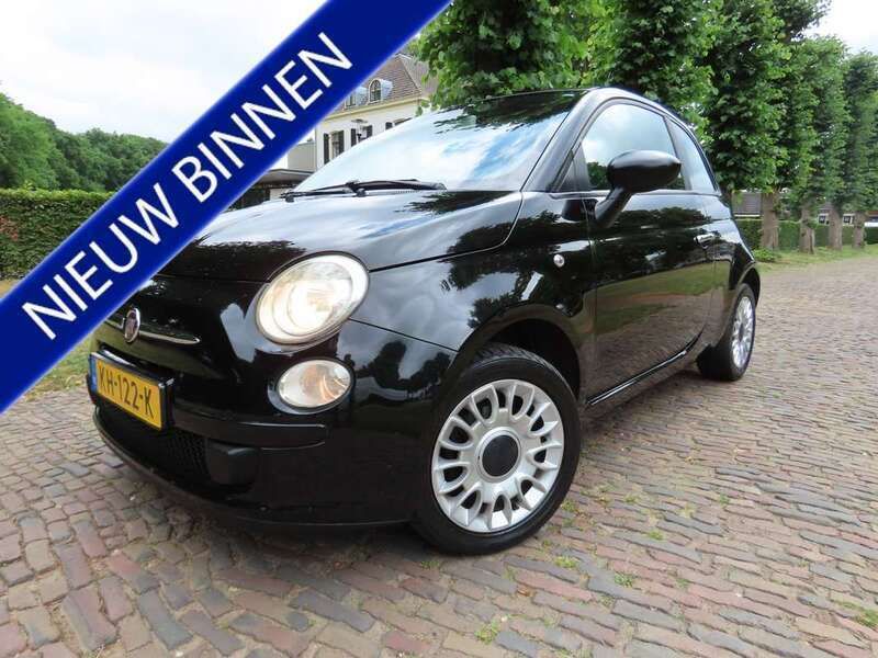 Zwart, metallic lak Gebruikt 2008 Fiat 500 Hatchback | € 3.450 (Goede deal) - Afbeelding 1/4