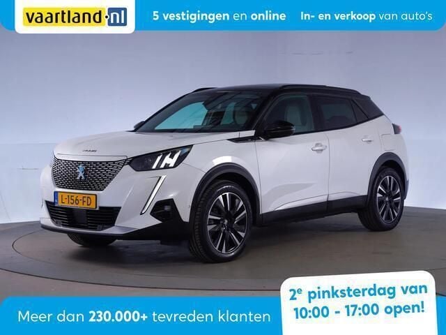 Wit, metallic lak Gebruikt 2021 Peugeot e-2008 GT SUV | € 18.309 (Eerlijke prijs) - Afbeelding 1/3