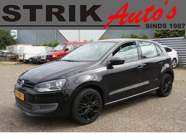 Zwart Gebruikt 2010 VW Polo Comfortline Hatchback | € 2.149 (Super prijs) - Afbeelding 1/4