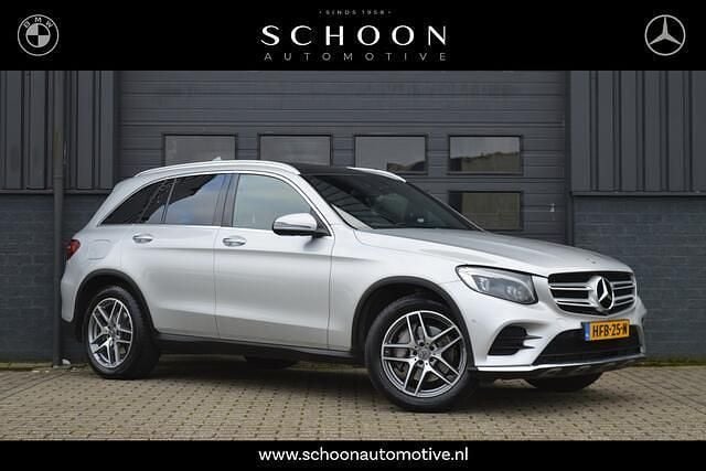 Grijs Gebruikt 2018 Mercedes GLC250 Premium Plus SUV | € 34.950 (Eerlijke prijs) - Afbeelding 1/3