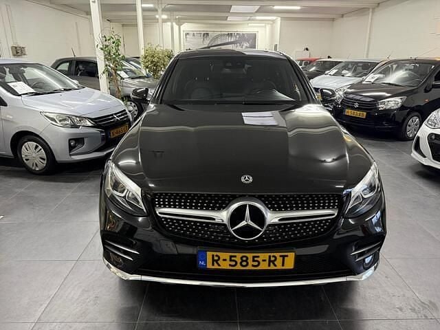 Occasion Mercedes GLC300 AMG line 245 PK (180 kW) 2018 Zwart (metallic) Coupé