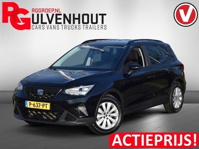 Zwart Gebruikt 2022 Seat Arona Style SUV | € 19.740 (Eerlijke prijs) - Afbeelding 1/4