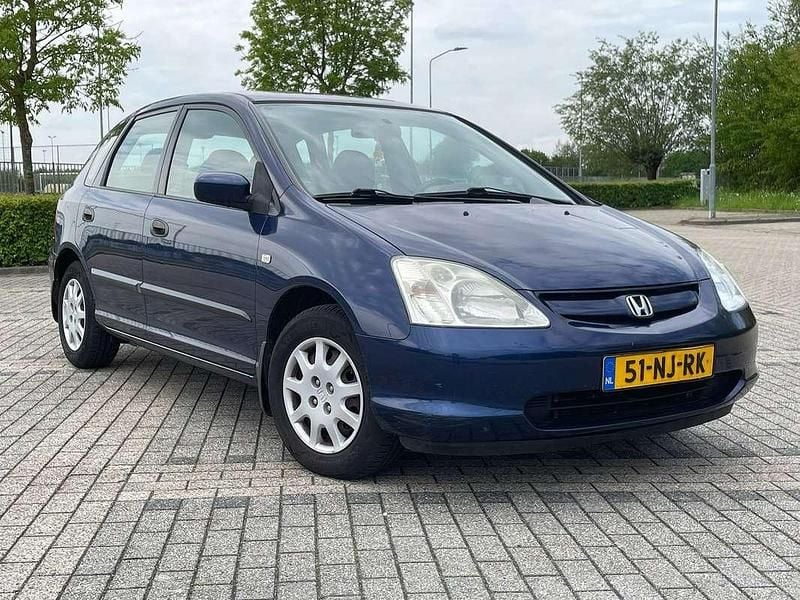 Blauw Gebruikt 2003 Honda Civic LS Hatchback | € 750 (Goede deal) - Afbeelding 1/4