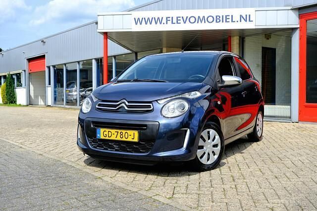 Blauw Gebruikt 2015 Citroën C1 Shine Hatchback | € 7.250 (Eerlijke prijs) - Afbeelding 1/4