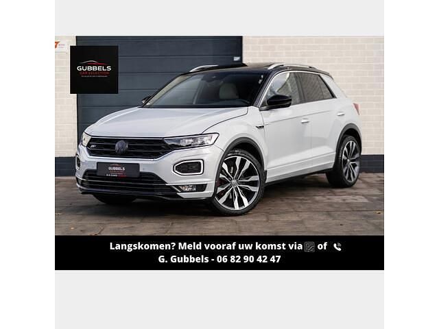 Wit (metallic) Occasion 2019 VW T-Roc R-line SUV | € 24.999 (Eerlijke prijs) - Afbeelding 1/4