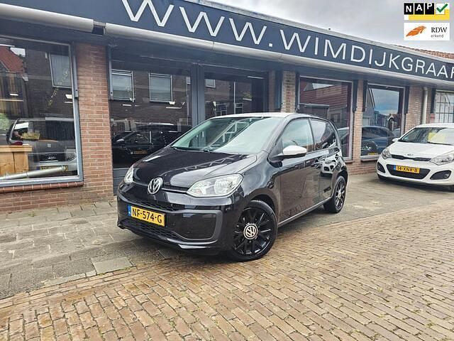 Zwart Gebruikt 2017 VW up! move up! Hatchback | € 7.250 (Eerlijke prijs) - Afbeelding 1/4