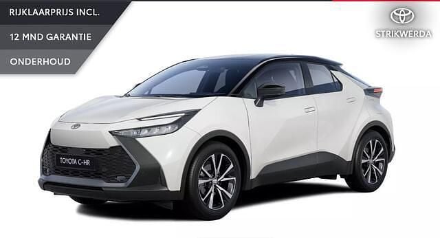 Wit Nieuw 2025 Toyota C-HR SUV | € 36.345 (Eerlijke prijs) - Afbeelding 1/4