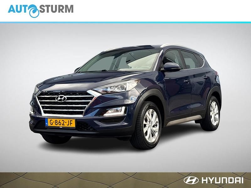 Blauw Gebruikt 2019 Hyundai Tucson Comfort SUV | € 22.149 (Eerlijke prijs) - Afbeelding 1/4