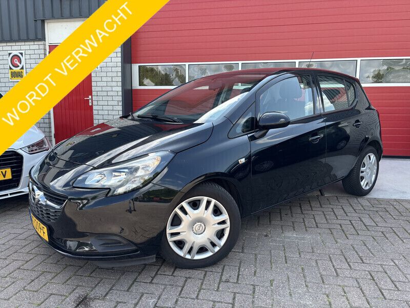 Zwart Gebruikt 2017 Opel Corsa Edition Hatchback | € 9.739 (Eerlijke prijs) - Afbeelding 1/4