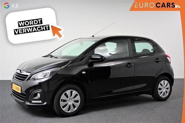 Zwart Gebruikt 2021 Peugeot 108 Active Hatchback | € 7.440 (Goede deal) - Afbeelding 1/4