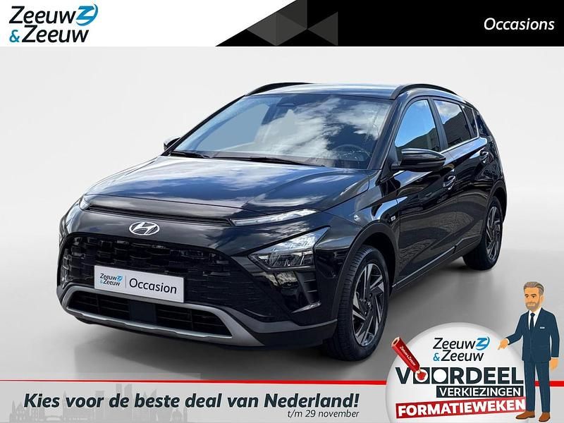 Zwart Gebruikt 2023 Hyundai Bayon Premium SUV | € 19.950 (Eerlijke prijs) - Afbeelding 1/3
