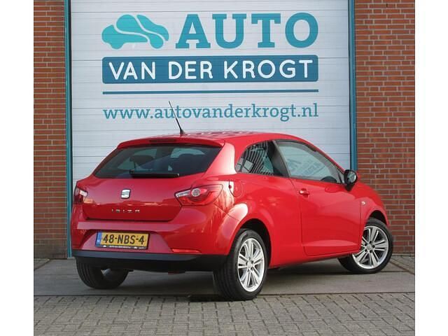 Occasion Seat Ibiza SC 86 PK (63 kW) 2010 Rood Hatchback