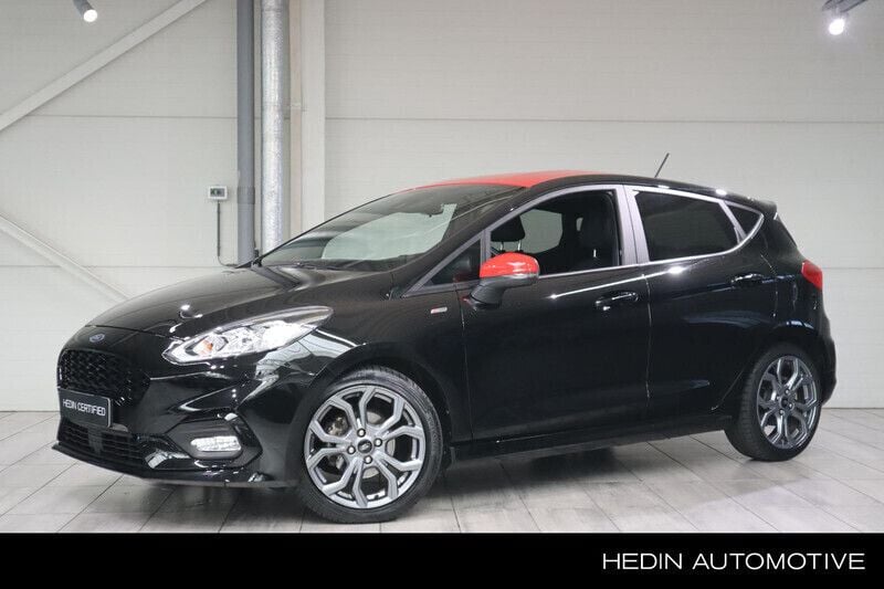 Zwart Gebruikt 2018 Ford Fiesta ST-Line Hatchback | € 13.945 (Eerlijke prijs) - Afbeelding 1/3