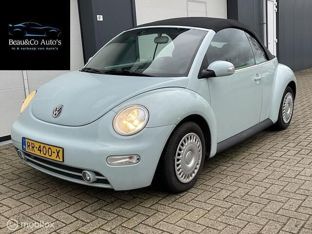 Blauw Gebruikt 2004 VW Beetle Cabriolet | € 2.950 (Eerlijke prijs) - Afbeelding 1/4