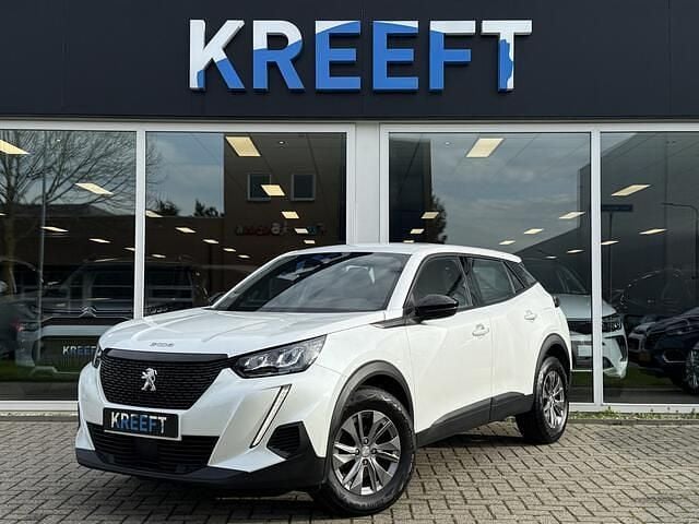 Wit Gebruikt 2023 Peugeot 2008 Allure SUV | € 18.950 (Super prijs) - Afbeelding 1/4