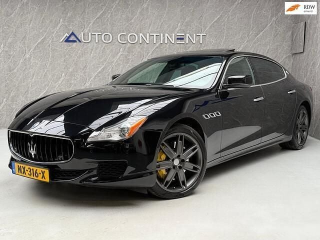 Occasion Maserati Quattroporte 411 PK (302 kW) 2015 Zwart Sedan