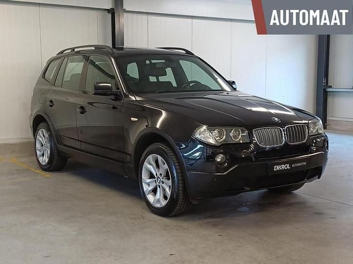 Zwart Occasion 2008 BMW X3 Executive SUV | € 11.950 (Iets duurder) - Afbeelding 1/3