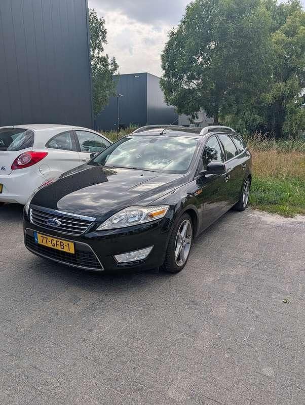 Zwart Gebruikt 2008 Ford Mondeo Ghia Stationwagen | € 3.750 (Eerlijke prijs) - Afbeelding 1/4