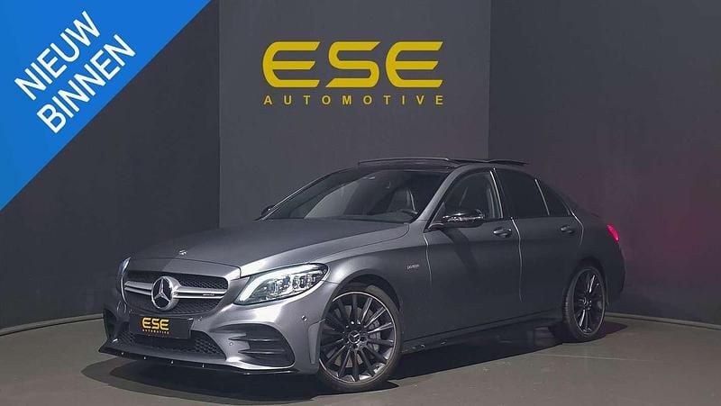 Grijs Occasion 2019 Mercedes C43 AMG Premium Plus Sedan | € 34.995 (Super prijs) - Afbeelding 1/4