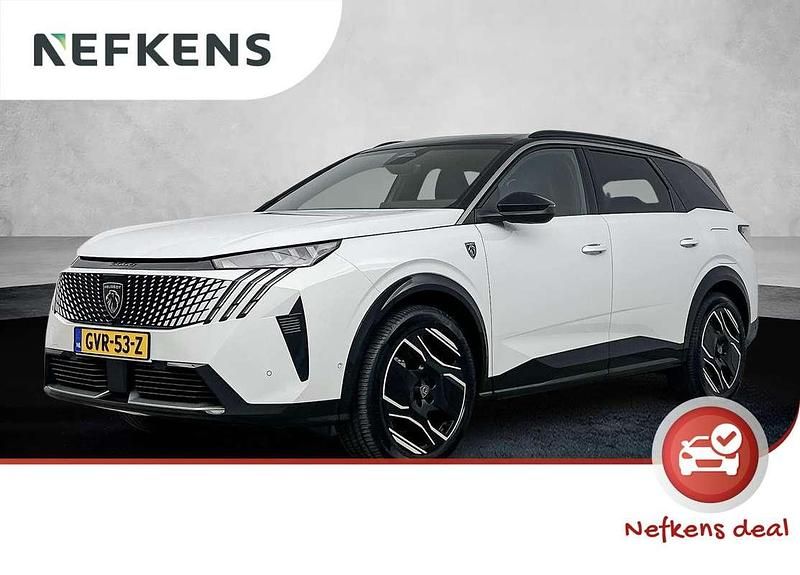Wit Gebruikt 2024 Peugeot e-5008 Avantage SUV | € 45.925 (Eerlijke prijs) - Afbeelding 1/3