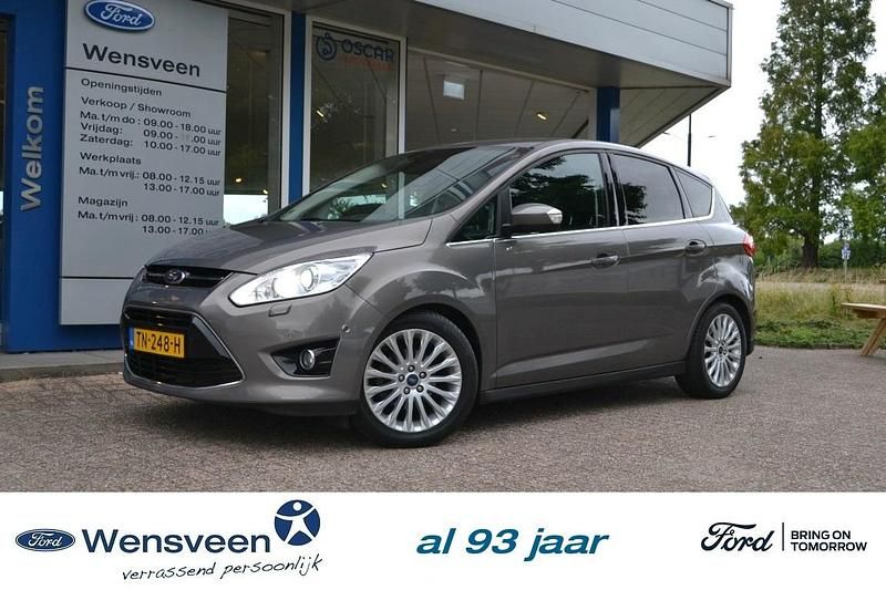 Grijs Gebruikt 2013 Ford C-MAX Titanium MPV | € 7.940 - Afbeelding 1/4