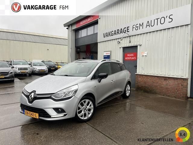 Grijs Gebruikt 2019 Renault Clio GrandTour LIMITED Stationwagen | € 7.950 (Goede deal) - Afbeelding 1/4