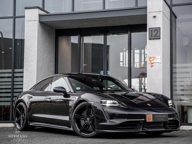 Occasion Porsche Taycan Turbo S 559 kW (761 PK) 2021 Zwart Sedan