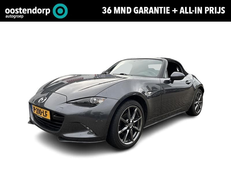 Grijs Gebruikt 2018 Mazda MX5 Cabriolet | € 22.940 (Goede deal) - Afbeelding 1/4