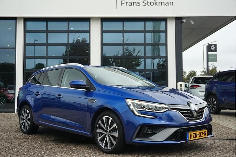 Blauw metallic Gebruikt 2021 Renault Mégane IV R.S. Stationwagen | € 20.900 (Eerlijke prijs) - Afbeelding 1/4