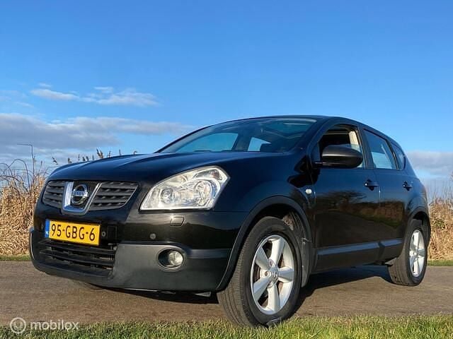 Zwart Gebruikt 2008 Nissan Qashqai Pack SUV | € 6.500 (Goede deal) - Afbeelding 1/4