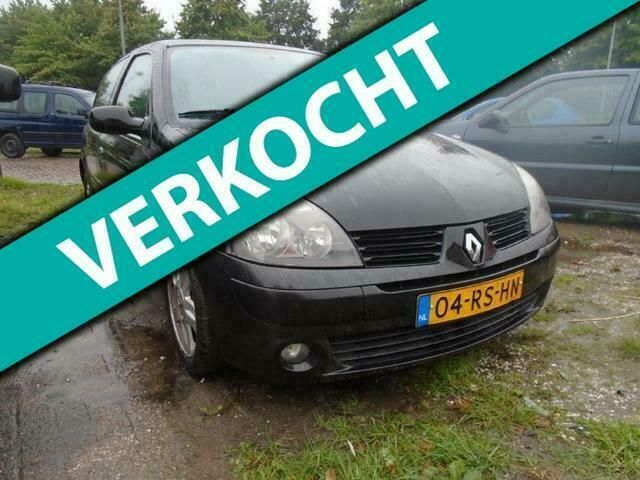 Zwart Gebruikt 2005 Renault Clio II Hatchback | € 1.295 (Iets duurder) - Afbeelding 1/4