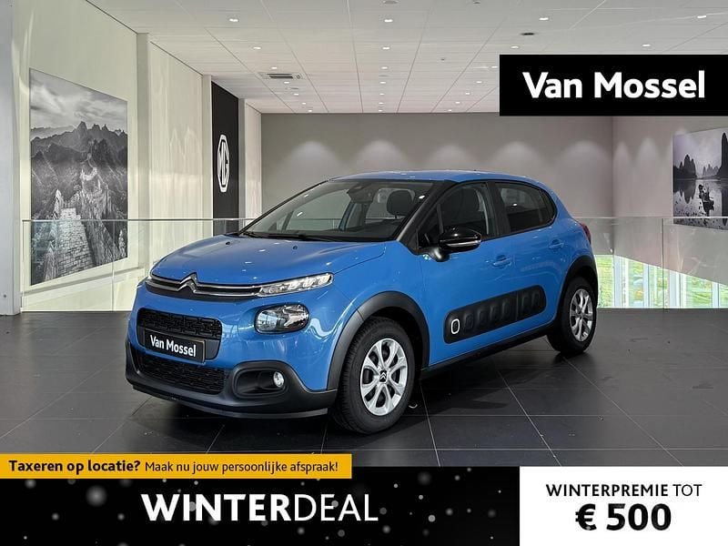 Blauw Occasion 2019 Citroën C3 Feel Hatchback | € 10.940 (Goede deal) - Afbeelding 1/4