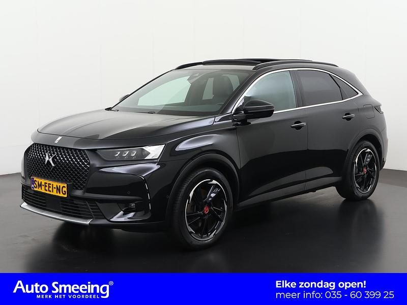 Zwart Gebruikt 2021 DS Automobiles DS7 Crossback Performance Line Plus SUV | € 30.945 (Iets duurder) - Afbeelding 1/4